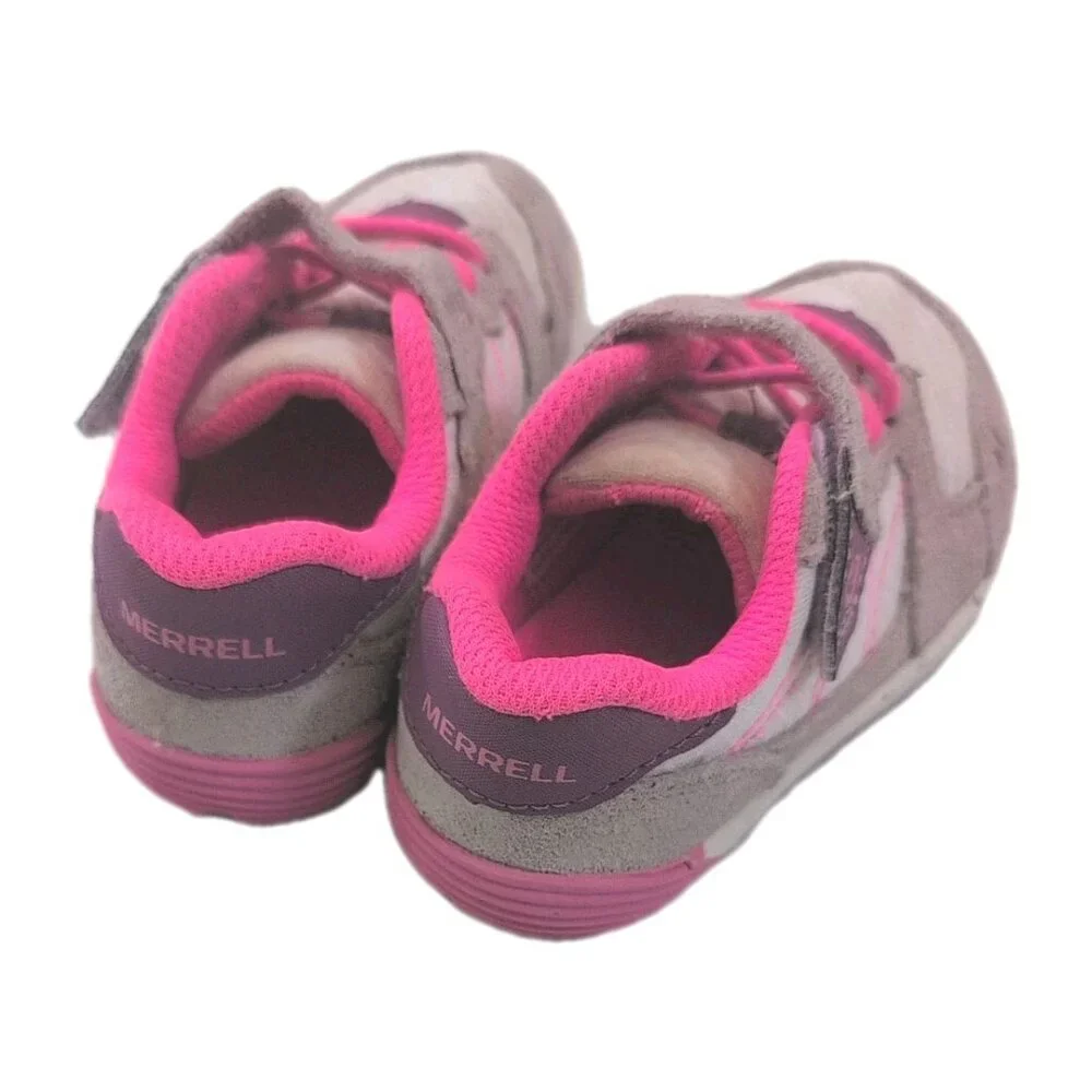 Merrell‎ Kids Bare Steps A83 Sneaker Pink Size 6M